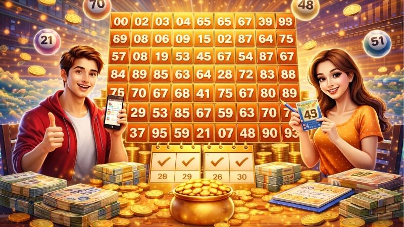 Dàn Đề 60 Số Đánh Hàng Ngày Chính Xác Giúp Bạn Trúng Lớn